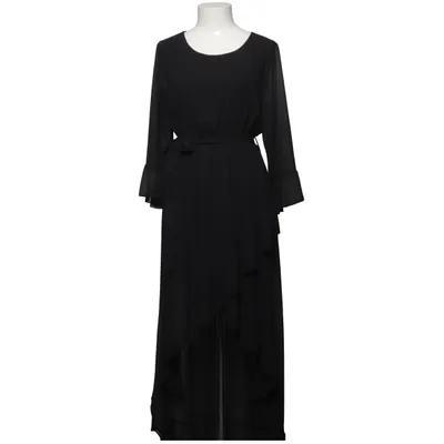 Wrap dress (Black) from Creme Fraiche Elastane, Polyester, Viscose