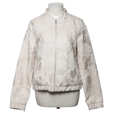 Bomberjack (Beige) van VILA Elastaan, Metallvezel, Polyester