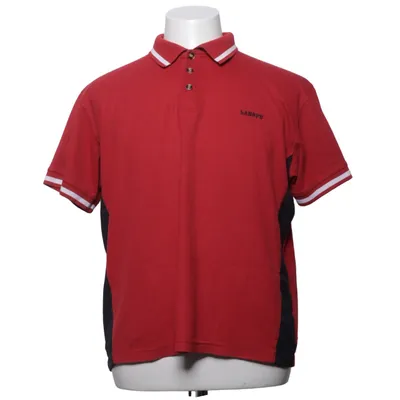 Polo shirt (Red, Black, White) from Lanspo Cotton, Polyester