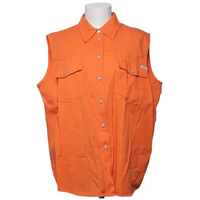 Denim vest (Orange) from John Baner Cotton