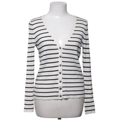 Cardigan (Hvid, Sort) fra H&M Akryl, Polyamid, Viscose