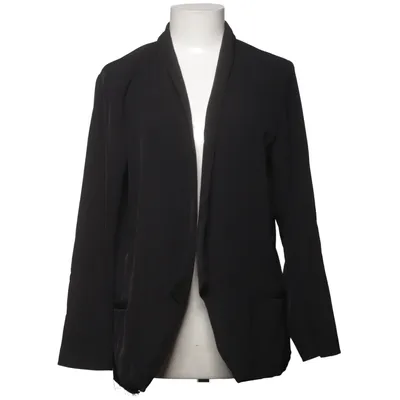 Blazer (Noir) de H&M+ Élasthane, Polyester