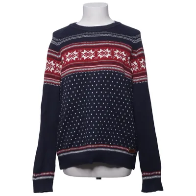 Julesweater (Blå, Rød, Hvid) fra Hampton Republic Bomuld