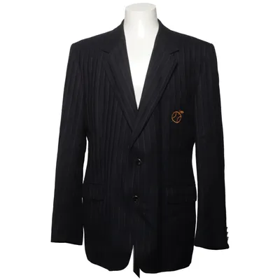 Blazer (Blauw) van Oscar Jacobson Viscose, Wol