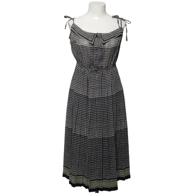 Klänning (Svart, Vit, Gul) från Smiley Vintage