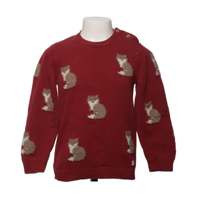 Sweater (Red, Brown) from Newbie by KappAhl Cotton, Polyester