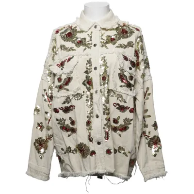 Overshirt (Beige, Rood, Goud) van Jubylee Katoen