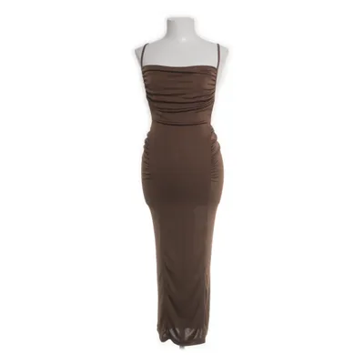 Långklänning (Brun) från NA-KD Elastan, Polyester