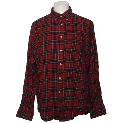 Flannel skjorte (Rød, Sort, Hvid) fra Filip Shirts Bomuld