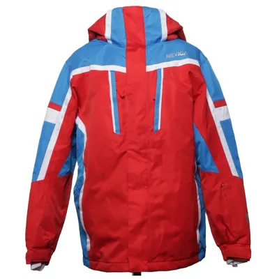 Ski jacket (Red, Blue, White) from Nevica Polyester