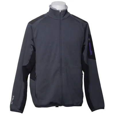 Träningsjacka (Grå, Svart) från RLX Ralph Lauren Elastan, Polyamid, Polyester