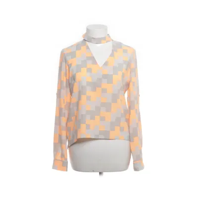 Blus (Grå, Orange) från Victoria Bomull, Polyester