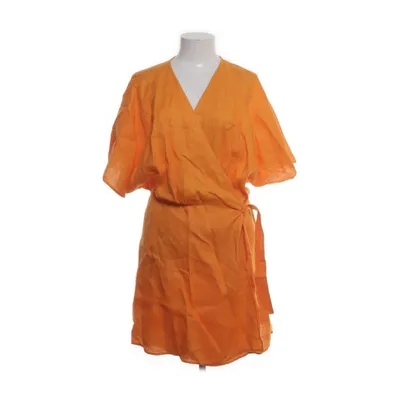Omlottklänning (Orange) från Massimo Dutti Linne