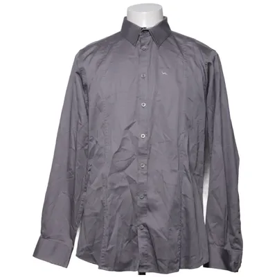 Shirt (Grijs) van Emilio Adani Katoen, Elastaan
