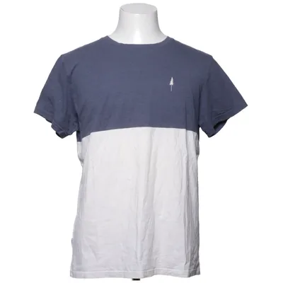 T-shirt (Blå, Hvid) fra Nikin Økologisk bomuld, Genanvendt polyester