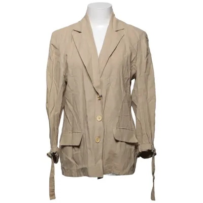 Blazer (Beige) de Pierre Cavallo Coton, Lin