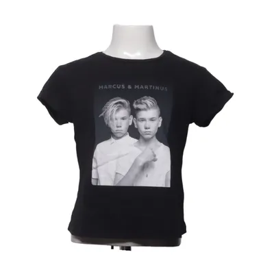 T-shirt (Sort) fra Marcus & Martinus x H&M Bomuld