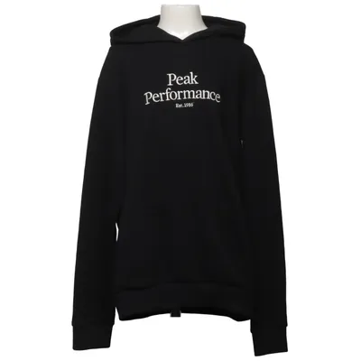 Hoodie (Black) from Peak Performance Cotton, Polyester