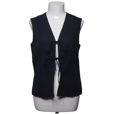 Vest (Blue) from COS Linen, Cotton, Viscose