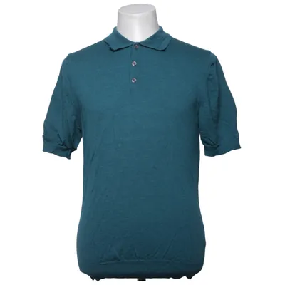 Polo shirt (Blue) from Nikolaj d’Étoiles Merino wool