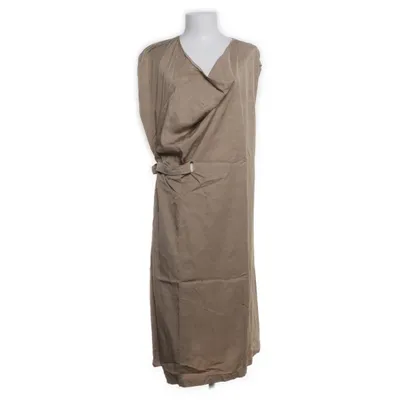 Dress (Beige) from Ischiko Linen, Lyocell, Viscose