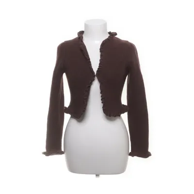 Boléro (Marron) de H. Moser Polyester, Laine