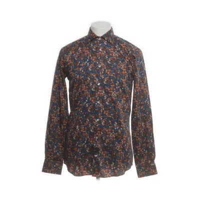 Shirt (Blauw, Meerkleurig) van John Henric Katoen