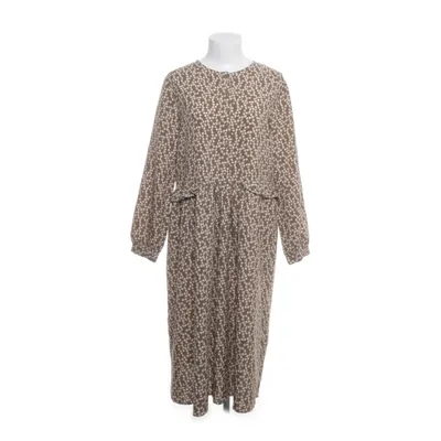 Klänning (Brun, Vit, Flerfärgad) från Milk Copenhagen Elastan, Polyester