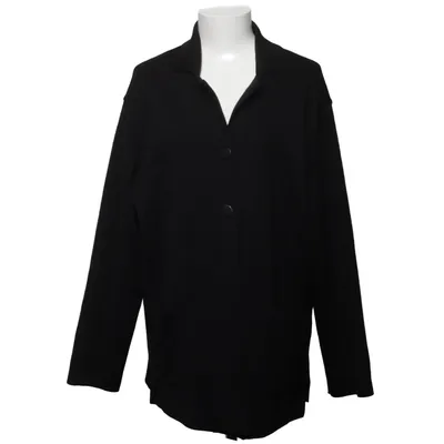Cardigan (Sort) fra Long Island Akryl, Uld