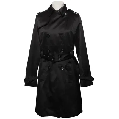 Trench-coat (Noir) de Amazone Coton, Polyester, Polyuréthane