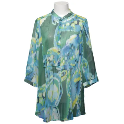 Blouse (Blauw, Groen, Geel) van Rick Cardona