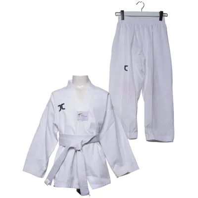 Uniforme d'art martiaux (Blanc) de JC Coton, Polyester