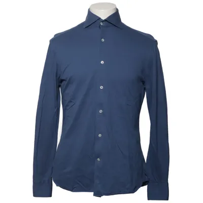 Shirt (Blue) from Blugiallo Cotton