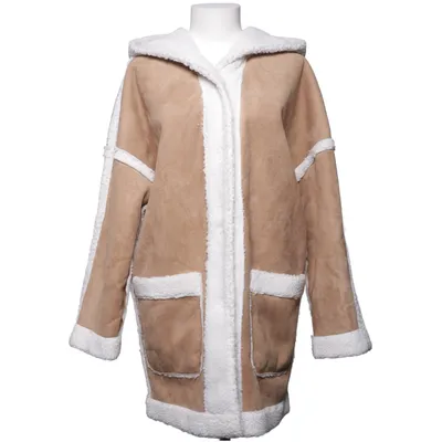 Shearling Jacke (Weiß, Beige) von Tom Tailor Denim