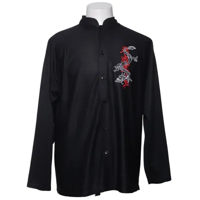 Overhemd (Zwart) van Sports Wear Polyester