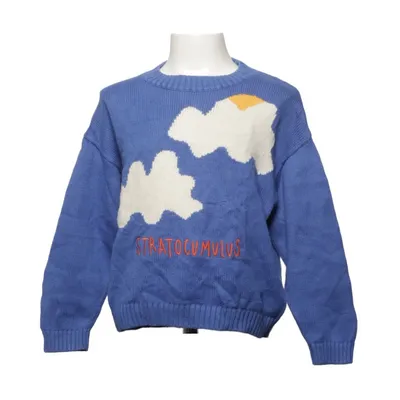 Tröja (Blå, Vit) från Arket Bomull, Ull