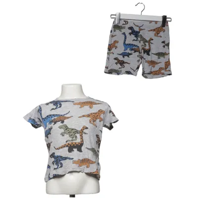 Pyjama (Gris, Multicolore) de Lindex Coton, Viscose