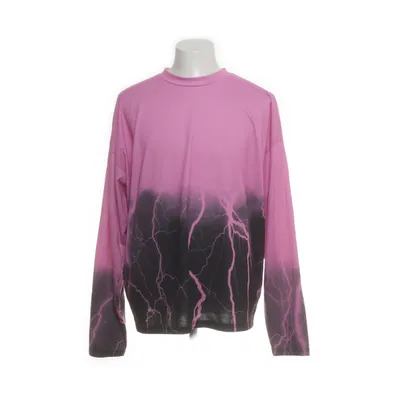 Long sleeve T-shirt (Pink, Black) from Jaded London Elastane, Polyester