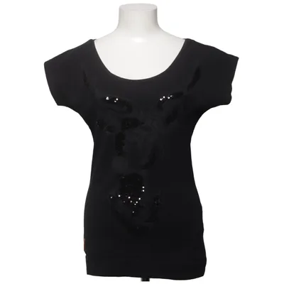 T-shirt (Schwarz) von HangOwear Baumwolle, Elasthan