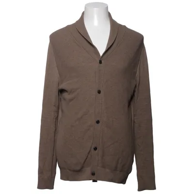 Cardigan (Brown) from Selected Homme Cotton