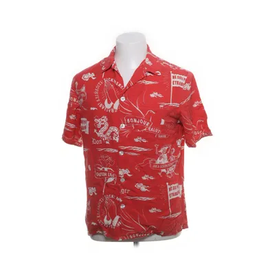 Kortärmad skjorta (Röd, Vit) från Nikben