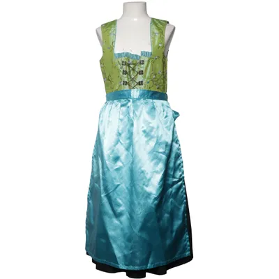 Dirndl (Blå, Grøn, Sort) fra Country Line Bomuld, Polyamid, Polyester