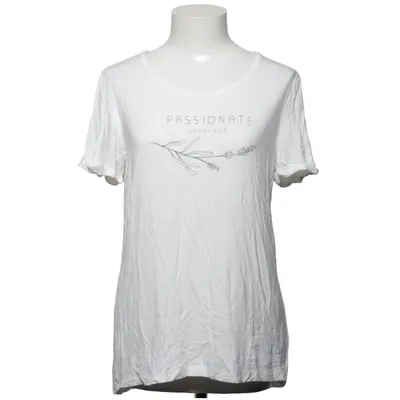 T-shirt (Wit) van Gardena Elastaan, Viscose