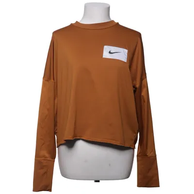 Sweatshirt (Brown) from Nike Running Elastane, Polyester