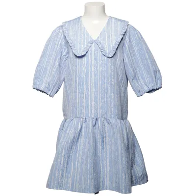 Dress (Blue, White) from Cras Elastane, Recycled polyester