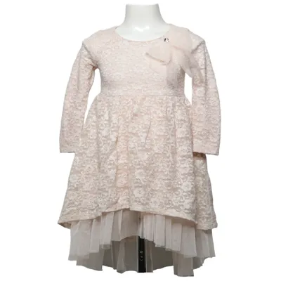 Kjole (Beige) fra Bonnie Jean Elastan, Polyamid, Polyester