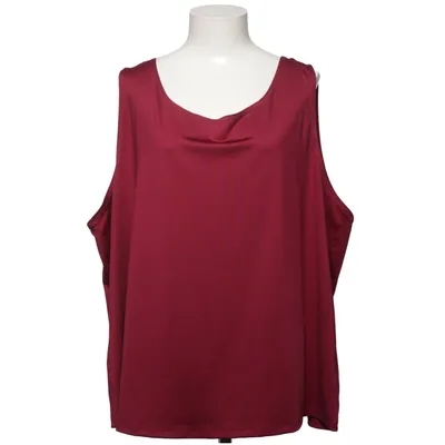 Tanktop  (Rød) fra Janina Curved Elastan, Polyester