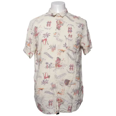 Chemise à manches courtes (Beige, Multicolore) de Quiksilver Viscose