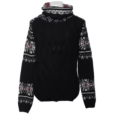 Turtleneck (Sort, Hvid, Rød) fra Carisma Akryl