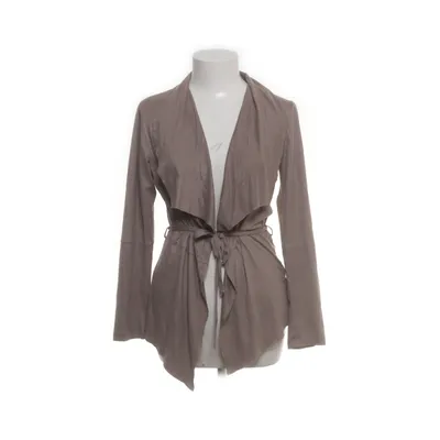 Cardigan (Brown) from Rick Cardona Elastane, Polyester